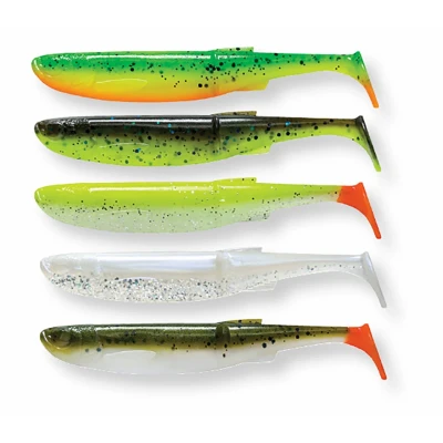 Abbildung von Savage Gear Craft Bleak Shad 8.5cm (5 Stück) Dark Water Mix Gummifisch