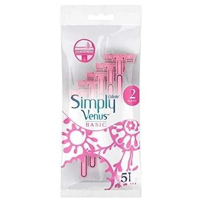 Abbildung von Gillette Simply Venus Rasierklingen 5 Stück