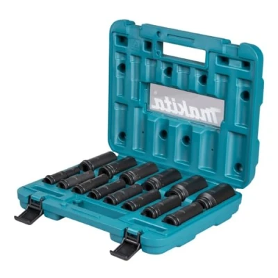 Abbildung von Makita Bit und Steckschlüsselset E 16586, im Koffer, 1 St., Black Impact, 14 teilig Koffer