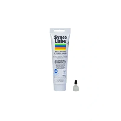 Abbildung von Super Synco Lube 21030 Synthetisches Mehrzweckfett mit Syncolon (PTFE), 85g Tube + 10201 Aufsatz/Applicator