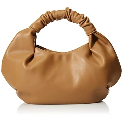Abbildung von The Drop Addison Soft Volume Tasche mit Tragegriff oben, für Damen, Braun (Mokka), Einheitsgröße
