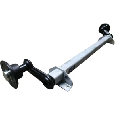 Abbildung von HGW 750 kg Achse für Anhänger ungebremste Laufachse Pkw AS: 5 * 112 (Auflagemaß 1000mm)