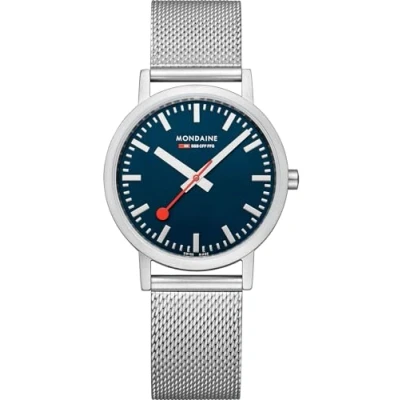 Abbildung von Mondaine Damen. Analog Quartz Uhr mit Edelstahl Armband A6603031440SBJ