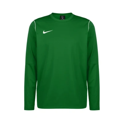 Abbildung von Nike Performance PARK 20 DRY CREW Herren Langarmshirt, Herren, Größe: Small, Pine green / white