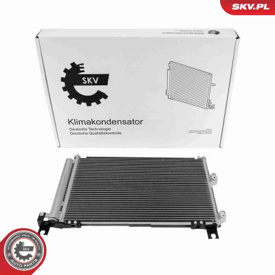 Abbildung von ESEN SKV 86SKV360 Klimakondensator mit Trockner Aluminium 540mm FORD: Ranger Mk2