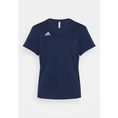 Abbildung von adidas Performance Entrada Tshirt basic, Damen, Größe: Large, Team navy blue