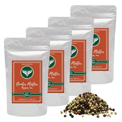 Abbildung von Azafran Bunter Pfeffer (Pfefferkörner ganz) Pfeffermühlen geeignet 1kg