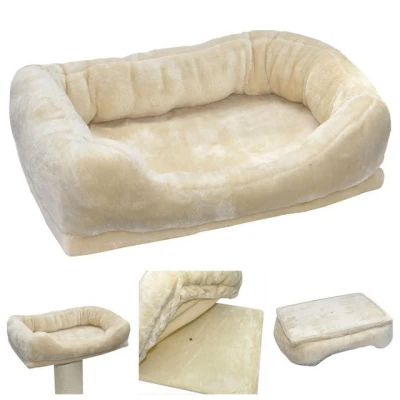 Abbildung von nanook Kratzbaum Liegemulde beige 53 x 40 cm