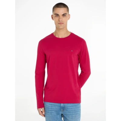 Abbildung von Tommy Hilfiger SLIM FIT LONG Sleeve TEE Langarmshirt, Herren, Größe: 3XL, Royal berry