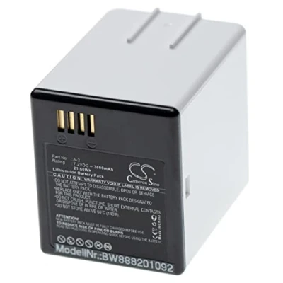 Abbildung von vhbw Akku kompatibel mit Arlo Go, NETGEAR, VMA4410, VML4030 Knopfkamera, getarnte Kamera (3000 mAh, 7,2 V, Li Ion)