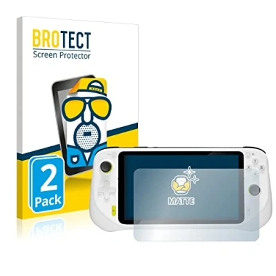 Abbildung von BROTECT Entspiegelungs Schutzfolie für Logitech G Cloud (2 Stück) Matte Displayschutz Folie, Anti Reflex, Fingerprint