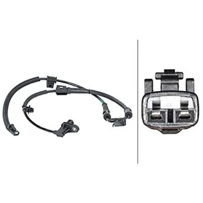 Abbildung von HELLA 6PU 012 679 861 ABS Sensor mit Halter aktiver 2 915 12 KIA: cee‘d I Schrägheck, Kombi