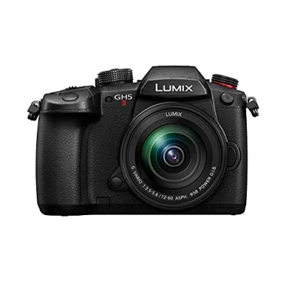 Abbildung von Panasonic LUMIX DC GH5M2ME Systemkamera mit Objektiv 12 60mm/F3.5 5.6 (20MP, 4K, doppelte Stabilisierung, Kälte / Staub &amp; Spritzwasserschutz)