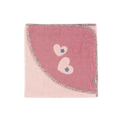 Abbildung von Sterntaler Mabel Badetuch für Kinder, Größe: One Size, Light rose