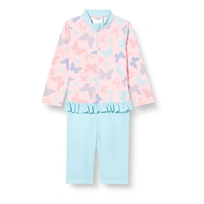 Abbildung von Playshoes Badeanzug Schwimmanzug Badebekleidung Unisex Kinder,Schmetterlinge Langarm,62 68