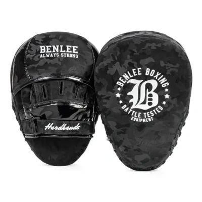 Abbildung von BENLEE Handpratzen aus Kunstleder (1 Paar) HARDHANDS Black/Silver one Size