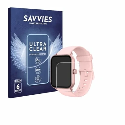 Abbildung von Savvies 6 Stück Schutzfolie für Toobur IDW19 1.8&quot; Displayschutz Folie Ultra Transparent