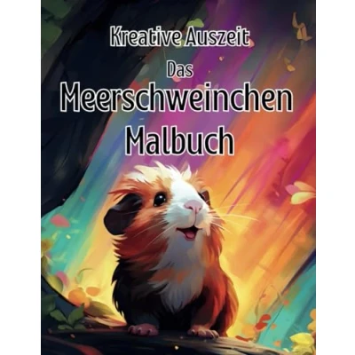 Abbildung von Kreative Auszeit: Das Meerschweinchen Malbuch: 50 Malvorlagen für Jugendliche und Erwachsene
