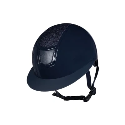 Abbildung von HKM Reithelm Shiny Diamond Dunkelblau 53 55cm