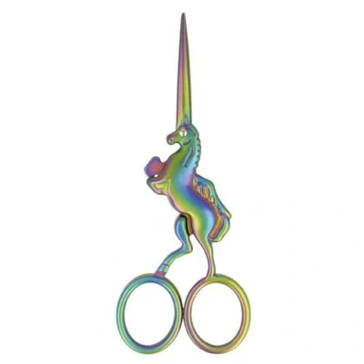 Abbildung von Stickschere Einhorn [ Länge: 13 cm ] Farbmix bunt