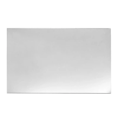 Abbildung von FLEOR Pickguard Material Blank E Gitarren Kratzplattenblatt für Custom ST TL TE Bass Gitarrenschutz, 1 lagig Silberspiegel