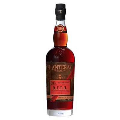 Abbildung von PLANTERAY Rum (Ehemals Plantation) O.F.T.D. Old Fashioned Traditional Dark Overproof Herkunft: Barbados, Jamaika, Guyana Aromatische Intensität 69% Alkohol 70 cl