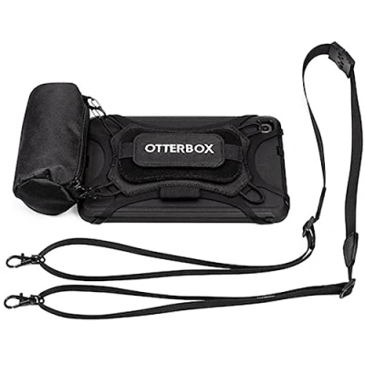 Abbildung von OtterBox Utility Latch II mit Zubehörtasche für 7 9 inch Tablet, Schwarz, Keine Einzelhandelsverpackung