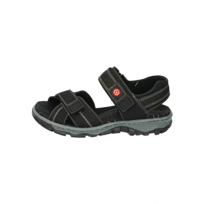 Abbildung von Rieker Trekkingsandale, Damen, Größe: 39, Schwarz Schuhe