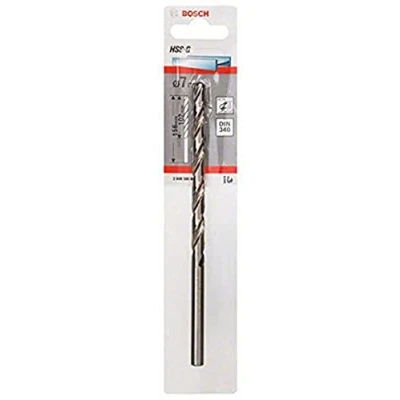 Abbildung von Bosch Professional 1x HSS G Metallbohrer (für Metall, Ø 7 mm, Robust Line, Zubehör Bohrmaschine)