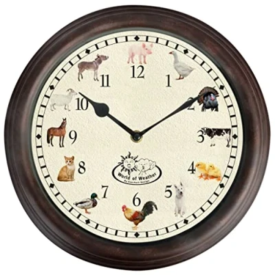 Abbildung von Uhr+Bauernhoftiergeräusche l4b6h30 Esschert Design