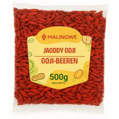 Abbildung von Malinowe Goji Beeren 500g Getrocknete