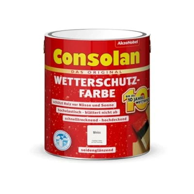 Abbildung von Consolan  Wetterschutzfarbe Consolan 2,5 l