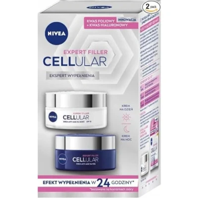 Abbildung von NIVEA 2er Pack Expert Filler Cellular Set Füllung Tages und Nachtcreme, 2 x 50 ml