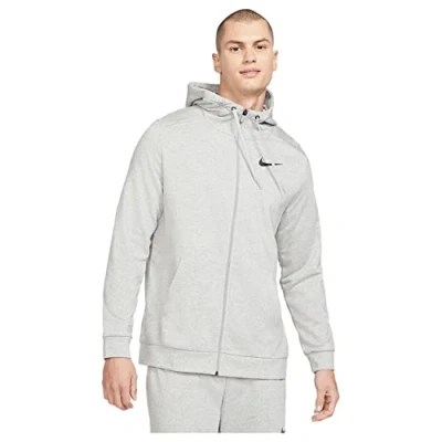 Abbildung von Nike Performance Sweatjacke, Herren, Größe: Large, Dark grey heather/black