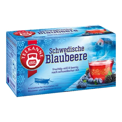 Abbildung von Teekanne Schwedische Blaubeere, 12er Pack