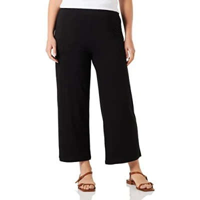 Abbildung von Gerry Weber Damen Schlupfhose mit Stretchkomfort unifarben 7/8 Länge Schwarz 36