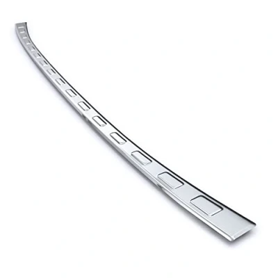 Abbildung von teileplus24 AL193 Ladekantenschutz Aluminium kompatibel mit Nissan Qashqai 3 J12 2021 , Farbe:Silber