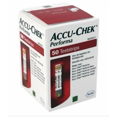 Abbildung von Roche Accu Chek Performa Teststreifen 50 Stück