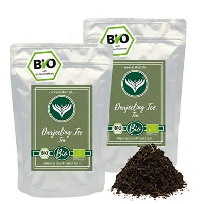 Abbildung von Azafran Schwarzer Tee Indischer BIO Darjeeling Schwarztee 1kg