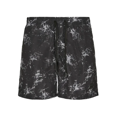 Abbildung von Urban Classics Pattern Badeshorts, Herren, Größe: Small, Scratch aop