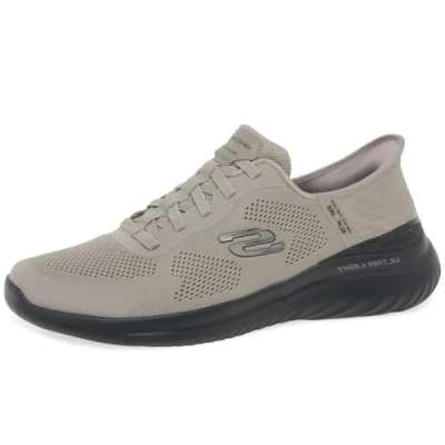 Abbildung von Skechers Herren EMERGED Bounder 2.0 ENTSTEHT, Taupe Mesh/Synthetic/Black Trim, 41 EU