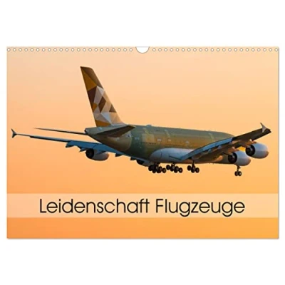 Abbildung von Leidenschaft Flugzeuge (Wandkalender 2025 DIN A3 quer), CALVENDO Monatskalender