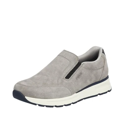 Abbildung von Rieker Slipper, Herren, Größe: 46, Dust graphit Schuhe