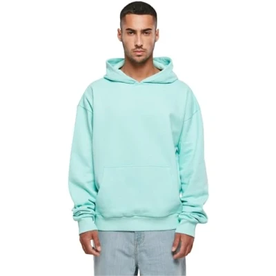 Abbildung von Build Your Brand Herren BY162 Ultra Heavy Cotton Box Hoody Kapuzenpullover, berylblue, XXL