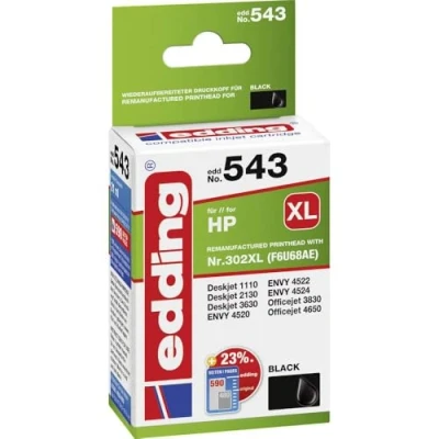 Abbildung von Kompatibel HP 302XL schwarz tintenpatrone 15 ml F6U68AE