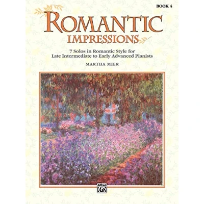 Abbildung von romantic Impressions, Book 4: 7 solos in style for late intermediate to early advanced pianists
