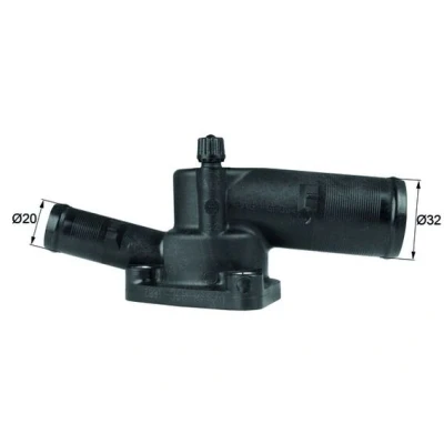 Abbildung von MAHLE ORIGINAL TI 41 89 Kühlwasserthermostat mit Dichtung RENAULT: CLIO 2, TWINGO 1, 3, DACIA: LOGAN MCV SANDERO I, 2