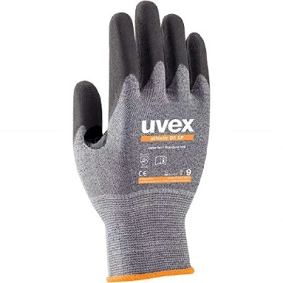 Abbildung von Uvex Schnittschutzhandschuh Athletic D5XP Unisex 8, Eingangs /Grau