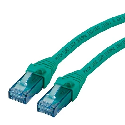 Abbildung von ROLINE Patchkabel Kat.6A UTP, Component Level, LSOH, grün, 7,5 m