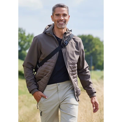 Abbildung von John Devin Funktionsjacke, mit Kapuze, All Season